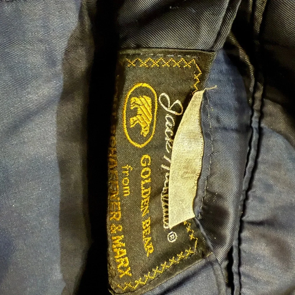 Vintage Jack Nicklaus Golden Bear Blazer 42R Navy Windowpane old‎ money heritage